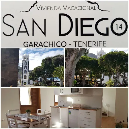San Diego Vv Prázdninový dům Garachico (Tenerife)